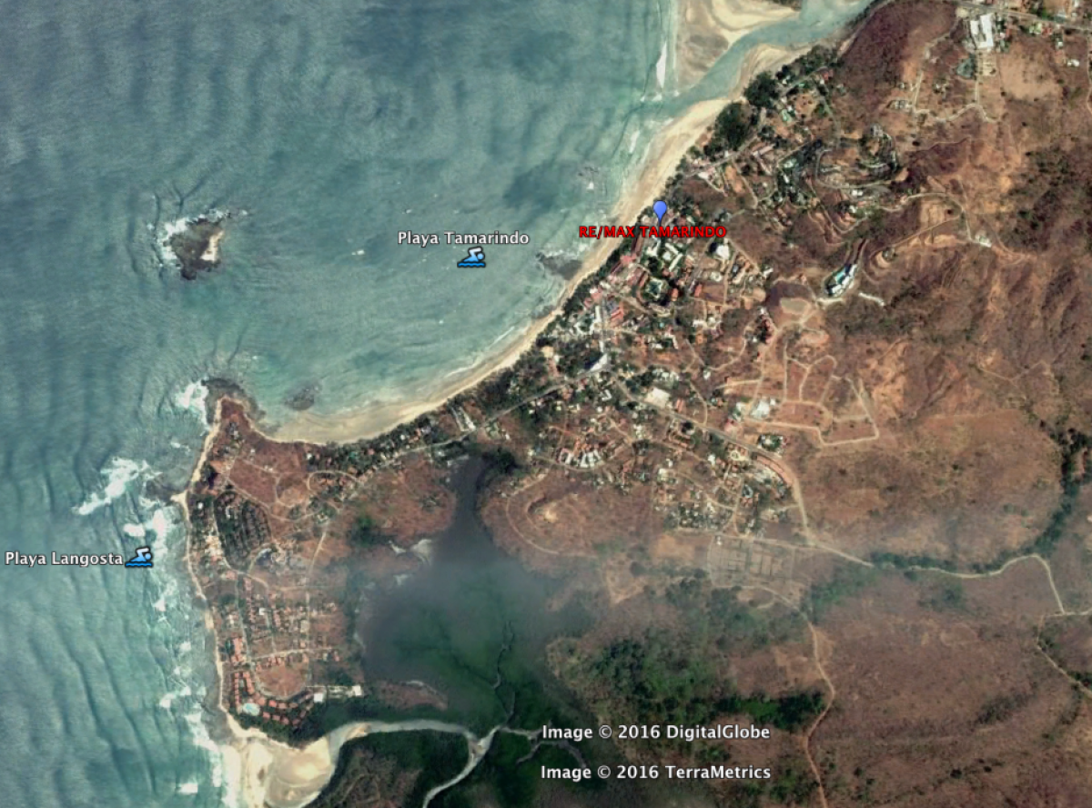 Location of our Remax office in Tamarindo