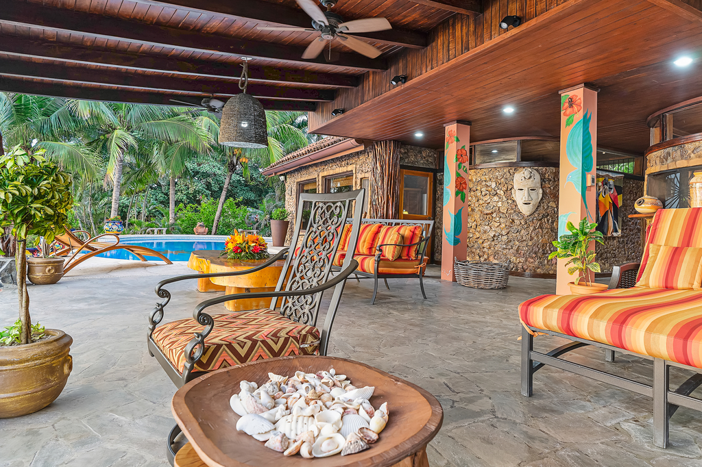 Casa Piedra, oceanfront villa, Playa Flamingo, Costa Rica