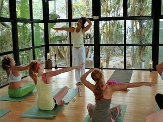 Pilates class in Tamarindo