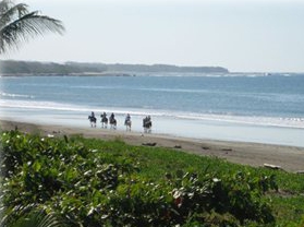 Horseback riding at Playa Junquillal